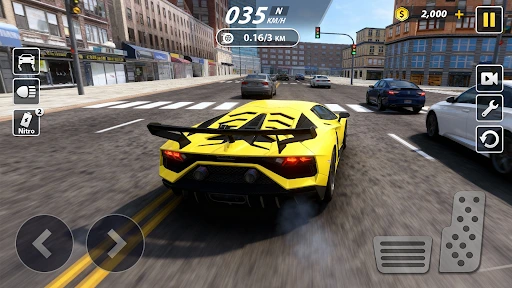 Jazda po mieście w Car Driving City StreetPro